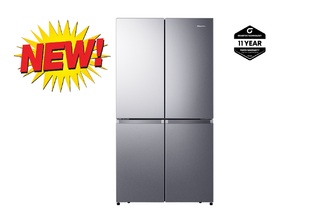 Hisense 609LT QUAD DOOR PUREFLAT  (Stainless Steel)