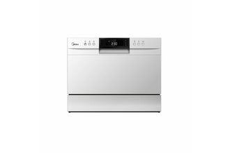 Midea 6 Place Setting Benchtop Dishwasher (White)