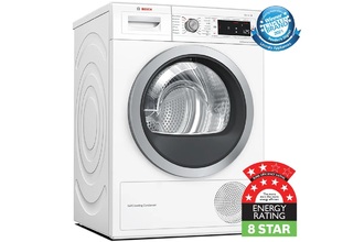 BOSCH 9KG Heat Pump Dryer (Series 8)