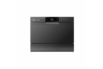 Midea 6 Place Setting Benchtop Dishwasher (Black)