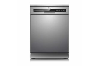 Midea 60cm 15 Place Setting Freestanding Dishwasher (Stainless Steel)