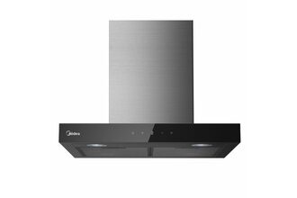 Midea 600mm Wall Mounted T Canopy Rangehood (Black)