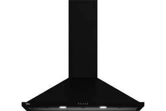 BEKO 90CM Wall Mounted Canopy Rangehood (Black)