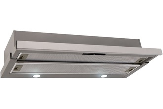 Euro Appliances 900mm Slideout (Front Vent Optional) Rangehood (Stainless Steel)