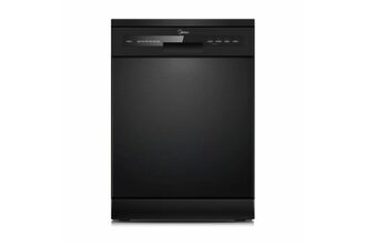 Midea 60cm 12 Place Settings Freestanding Dishwasher (Black)