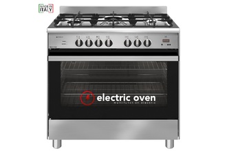 Emilia 900mm GAS / ELECTRIC 8 Function FREESTANDING COOKER 140L (Stainless Steel)