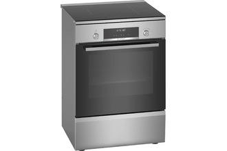 BOSCH 600mm 30 Function Induction Hotplate FREESTANDING COOKER 66L (Series 6) (Stainless Steel)