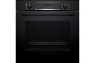 BOSCH 60 X 60CM 8 Function BUILT IN WITH HOTAIR STEAM 71L (Series 4) (Black)