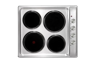 InAlto 600mm 4 Solid Element Electric Cooktop (Stainless Steel)
