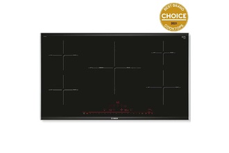 BOSCH 900mm 5 Zone Induction Cooktop (Series 8) (Black Glass)