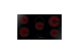 Midea 900mm 5 Zone Ceramic Cooktop (Black Glass)