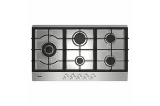 Midea 900mm 5 Burner Gas Cooktop (Stainless Steel)