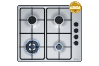 BOSCH 600mm 4 Burner Gas Cooktop (Series 2) (Stainless Steel)
