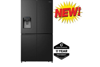 Hisense 585LT QUAD DOOR PUREFLAT With ECLIPSE INTERIOR (Black Steel)