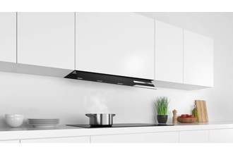 BOSCH 90cm Integrated Design Hood (Series 6) (Clear Glass Black)