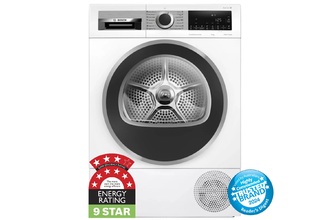 BOSCH 8KG HEAT PUMP DRYER (SERIES 8) (WHITE)