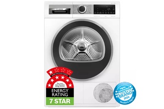 BOSCH 9KG HEAT PUMP DRYER (SERIES 8) (WHITE)