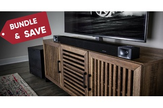 KLIPSCH CINEMA 400 SOUNDBAR WITH 8-INCH WIRELESS SUBWOOFER