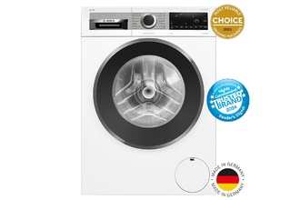 Bosch 9kg Front Load Washer With I-DOS (Series 8) (White)