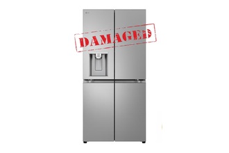 LG 506L Slim French Door Fridge With Ice & Water Dispenser Stainless Steel