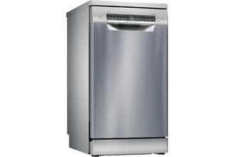 Bosch 45cm 10 Place Setting Slimline Freestanding Dishwasher (Series 6) (Stainless Steel)