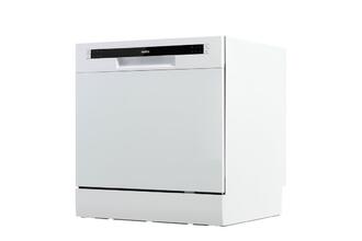 Esatto 60cm 8 Place Setting Double Drawer Benchtop Dishwasher (White)