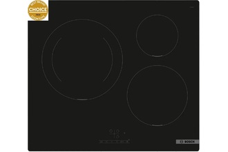 Bosch 600mm 3 Zone Induction Cooktop (Series 4) (Black Glass)