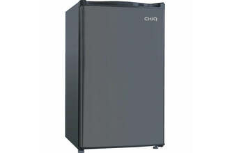 CHiQ 125LT SINGLE DOOR BAR FRIDGE (Black Steel)