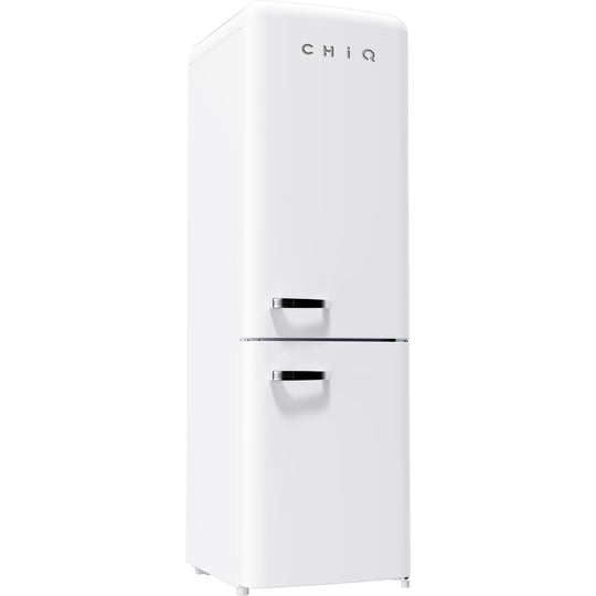 Chiq retro fridge white store