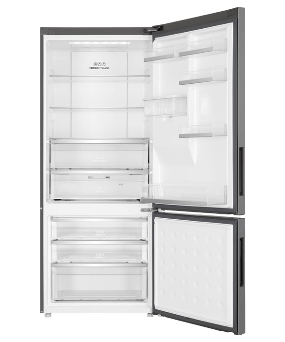 Haier 450LT BOTTOM MOUNT FRIDGE WITH WATER (Black) Ballarat Appliances