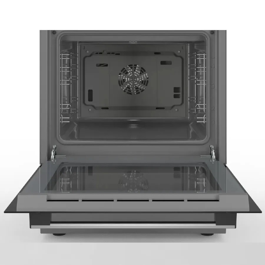 BOSCH 600mm GAS / ELECTRIC 8 Function FREESTANDING COOKER 66L (Series 4) (Stainless Steel