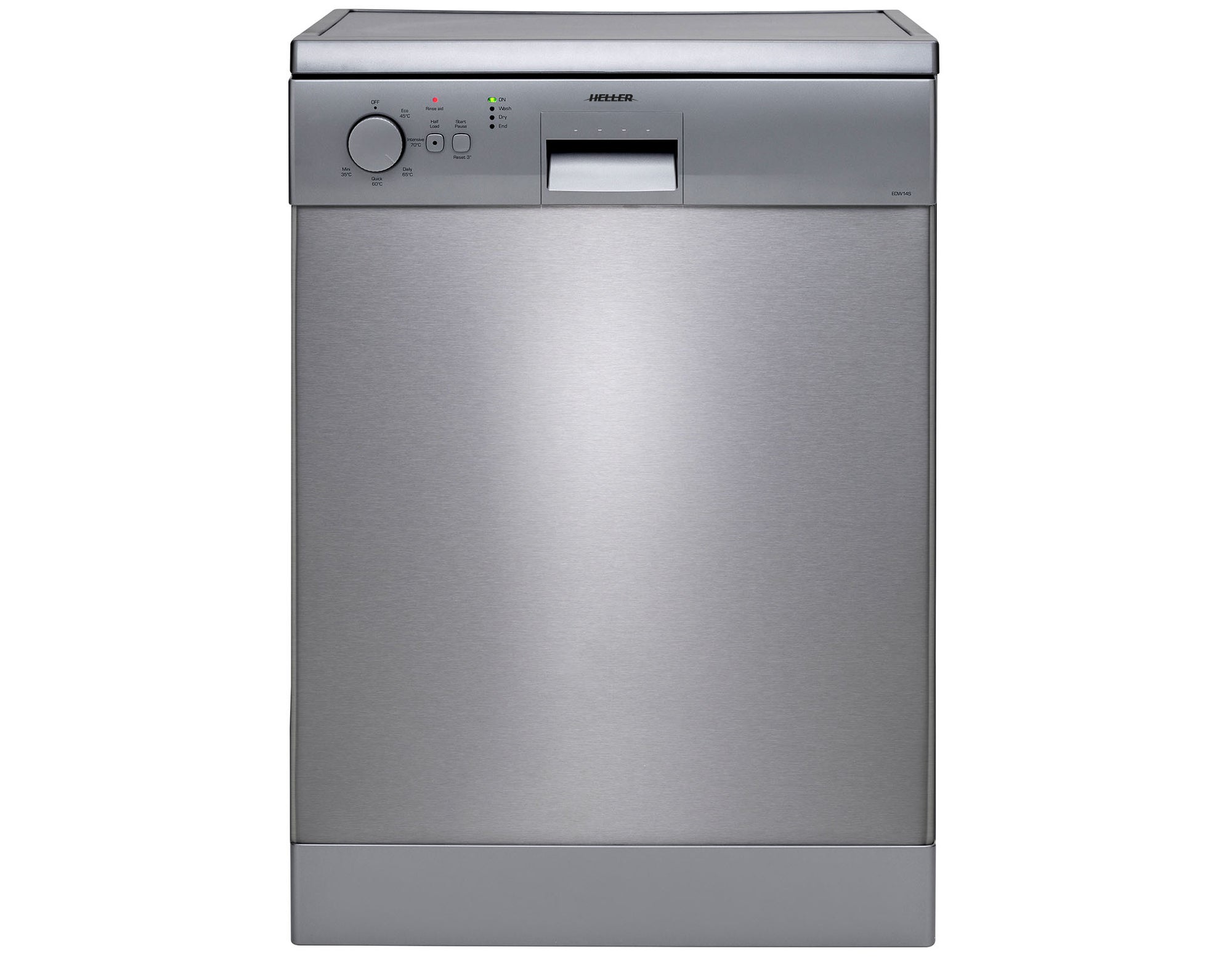 Heller 60cm 14 Place Setting Freestanding Dishwasher (Stainless Steel