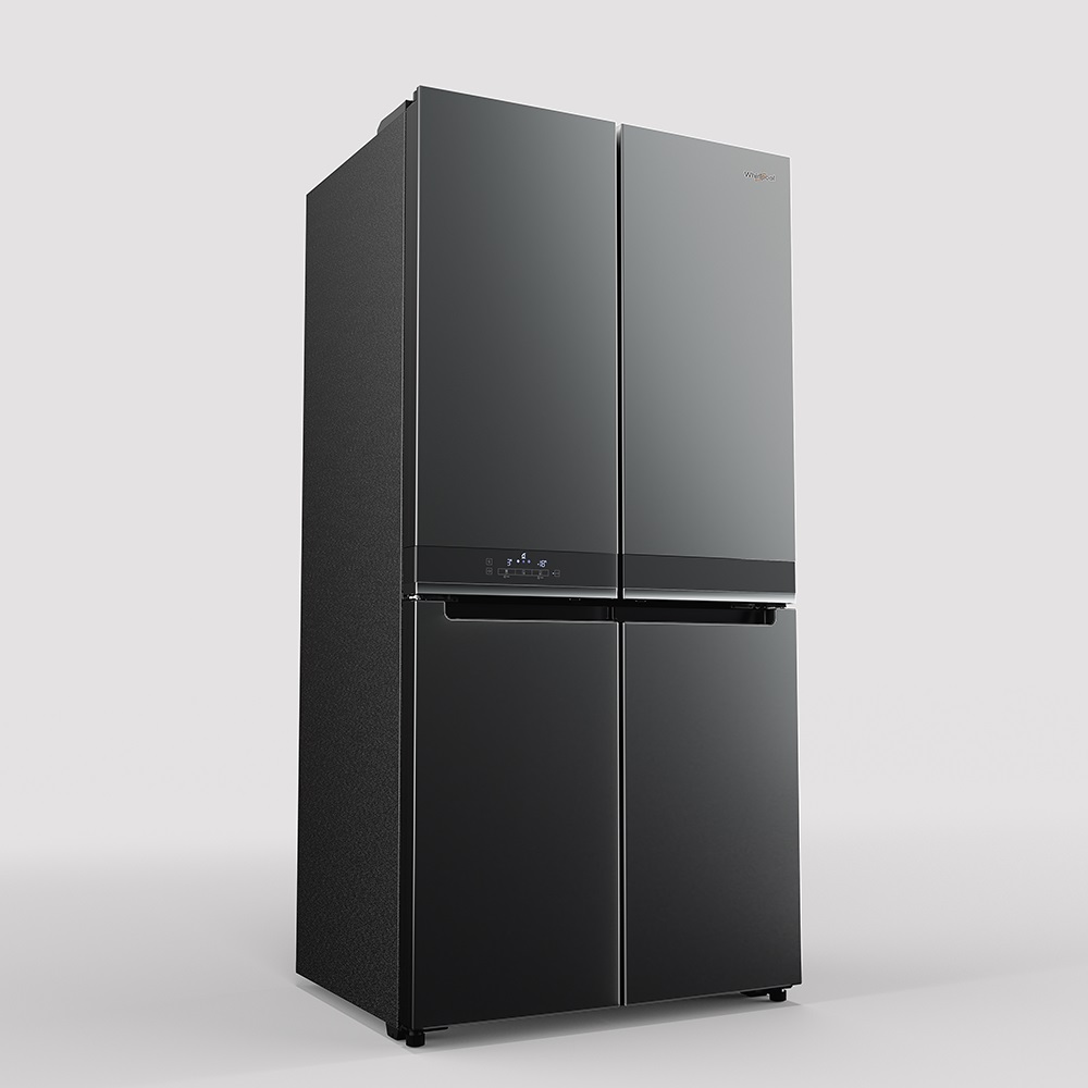 Whirlpool 595LT QUAD DOOR FRIDGE (Black) Ballarat Appliances