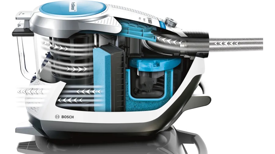 BOSCH Relaxx`x Bagless Vacuum Cleaner Silver Ballarat Appliances